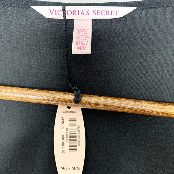 Victoria's Secret Fringe Kimono Cover-Up in Black - Picture 7 of 7